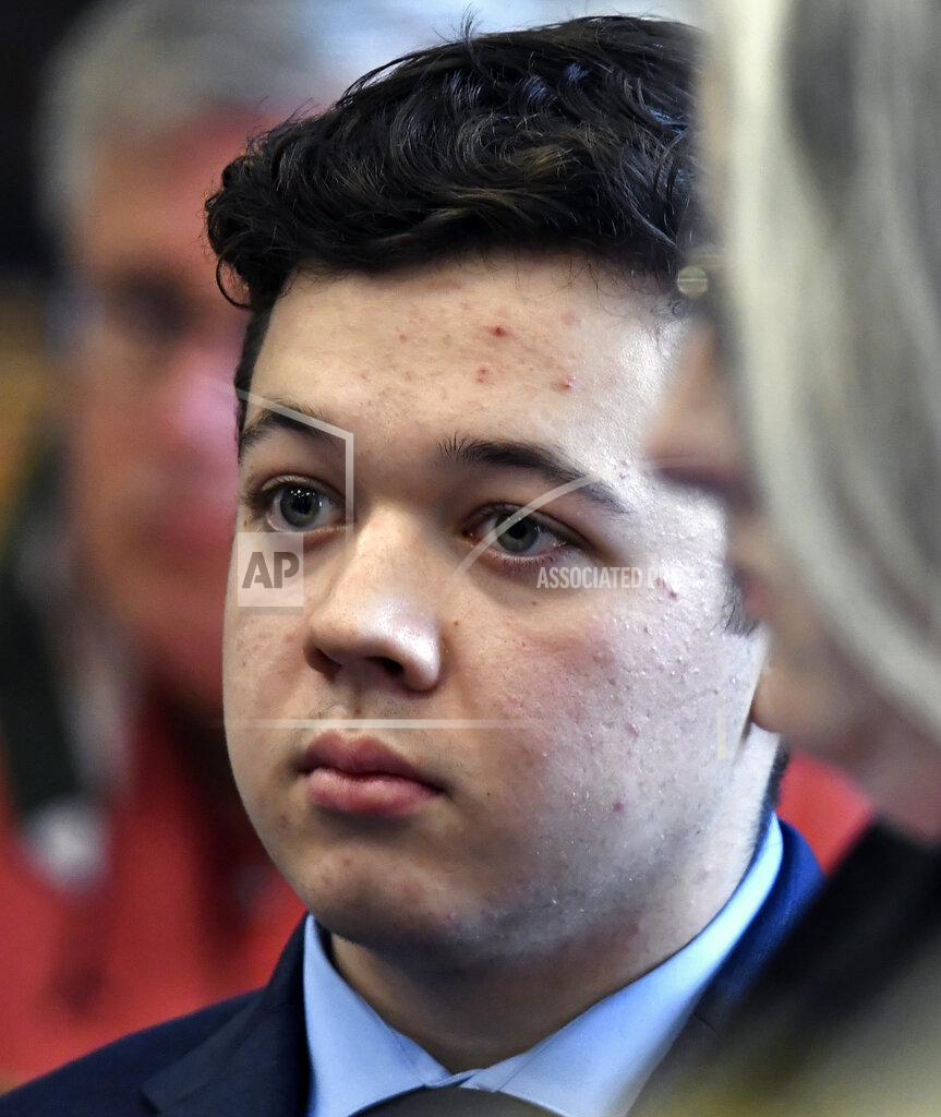 Sean Krajacic Kyle Rittenhouse appears in court for a motion hearing in Kenosha, Wis., on Friday, Sept. 17, 2021. Rittenhouse traveled from his home in Antioch, Ill., about 20 miles (32 kilometers) to Kenosha on Aug. 25, 2020, after seeing a post on social media for militia to protect businesses. Rittenhouse faces multiple charges in the August 2020 shootings in Kenosha. (Sean Krajacic/The Kenosha News via AP)
