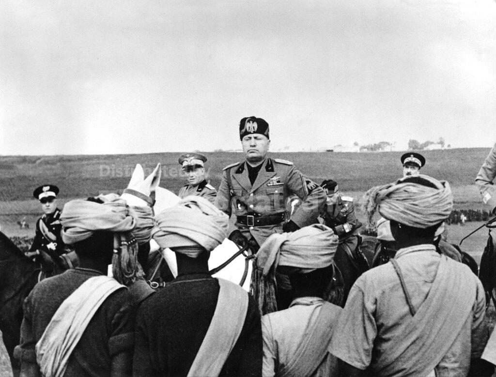 MUSSOLINI GREETS AFRICAN TROOPS Buy Photos AP Images DetailView