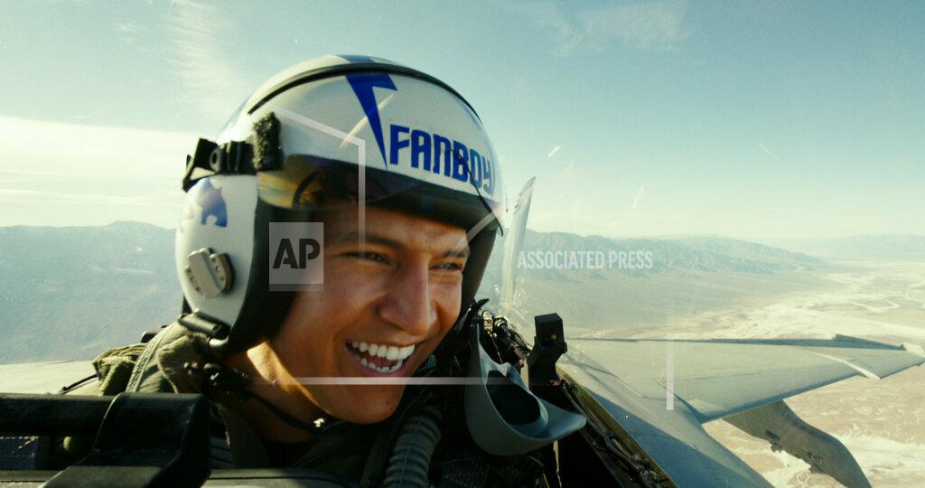 Uncredited This image released by Paramount Pictures shows Danny Ramirez in "Top Gun: Maverick." (Paramount Pictures via AP)