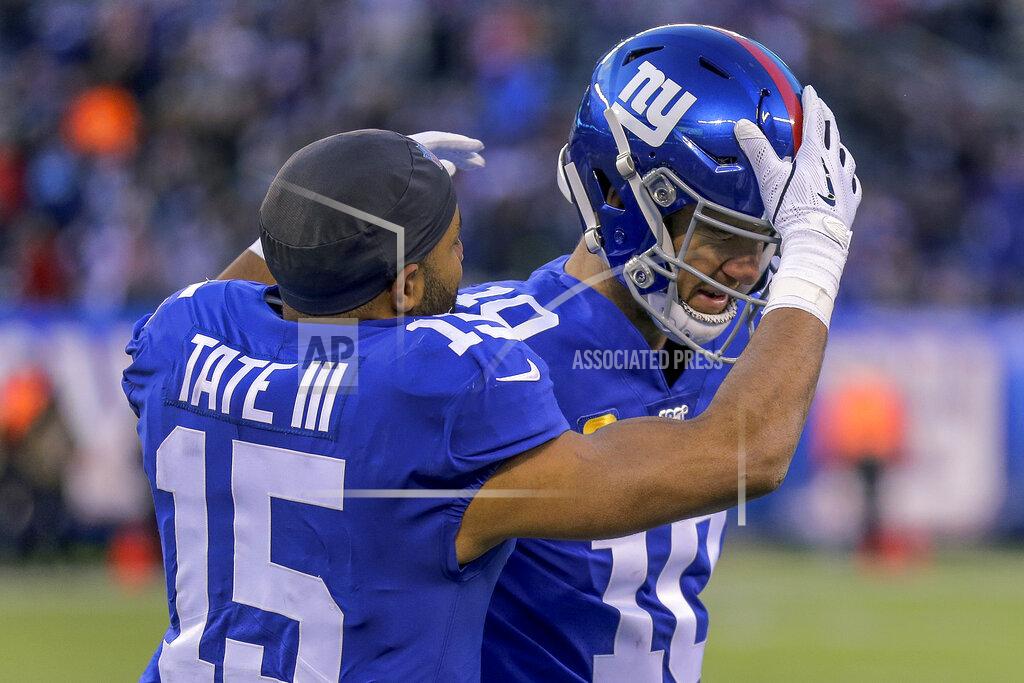 Seth Wenig NFL football game, Sunday, Dec. 15, 2019, in East Rutherford, N.J. (AP Photo/Seth Wenig)