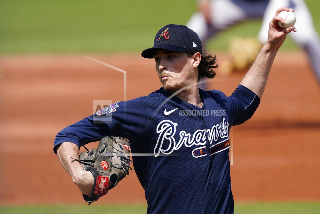 John Bazemore Atlanta Braves starting pitcher Max Fried (54) delivers in the second inning of a spring training baseball game against the Boston Red Sox Wednesday, March 10, 2021, in Fort Myers, Fla.. (AP Photo/John Bazemore)