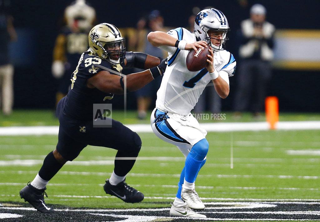 Panthers Saints Football