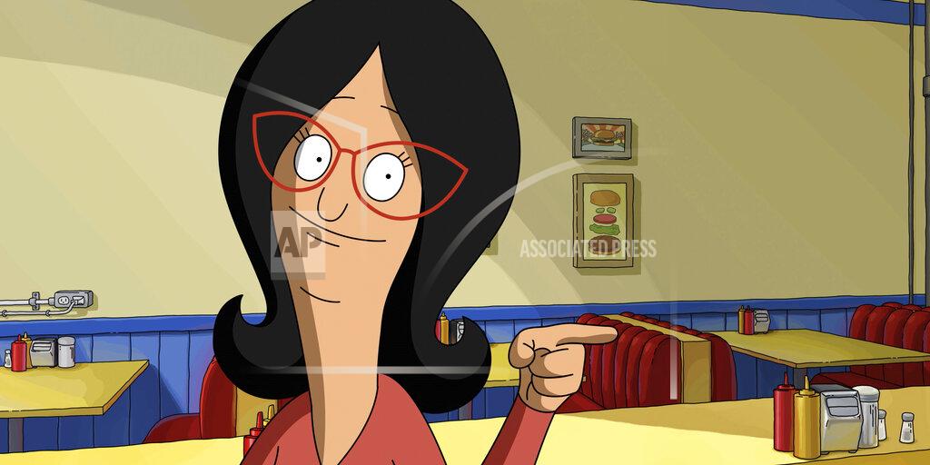Uncredited This image released by 20th Century Studios shows Linda Belcher, voiced by John Roberts, in a scene from "The Bob's Burgers Movie." (20th Century Studios via AP)