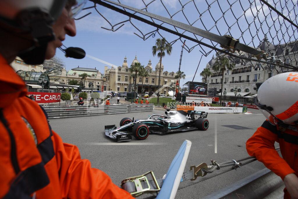 Hamilton on song in Monaco as he tops both practice sessions