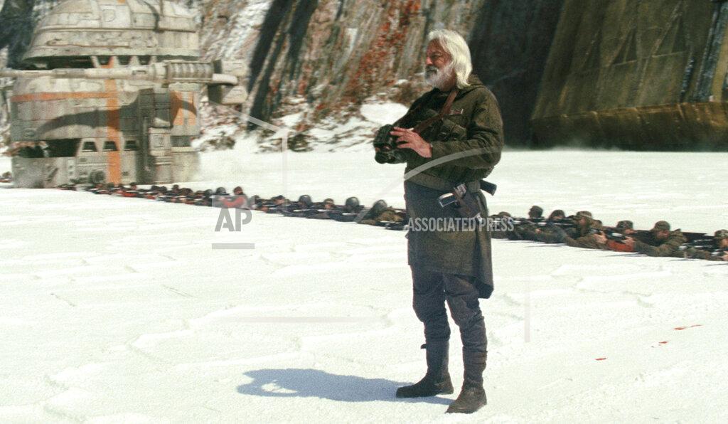 Uncredited This image provided by Lucasfilm Ltd. shows Andrew Jack as Caluan Ematt in "Star Wars: The Last Jedi." (Lucasfilm Ltd. via AP)