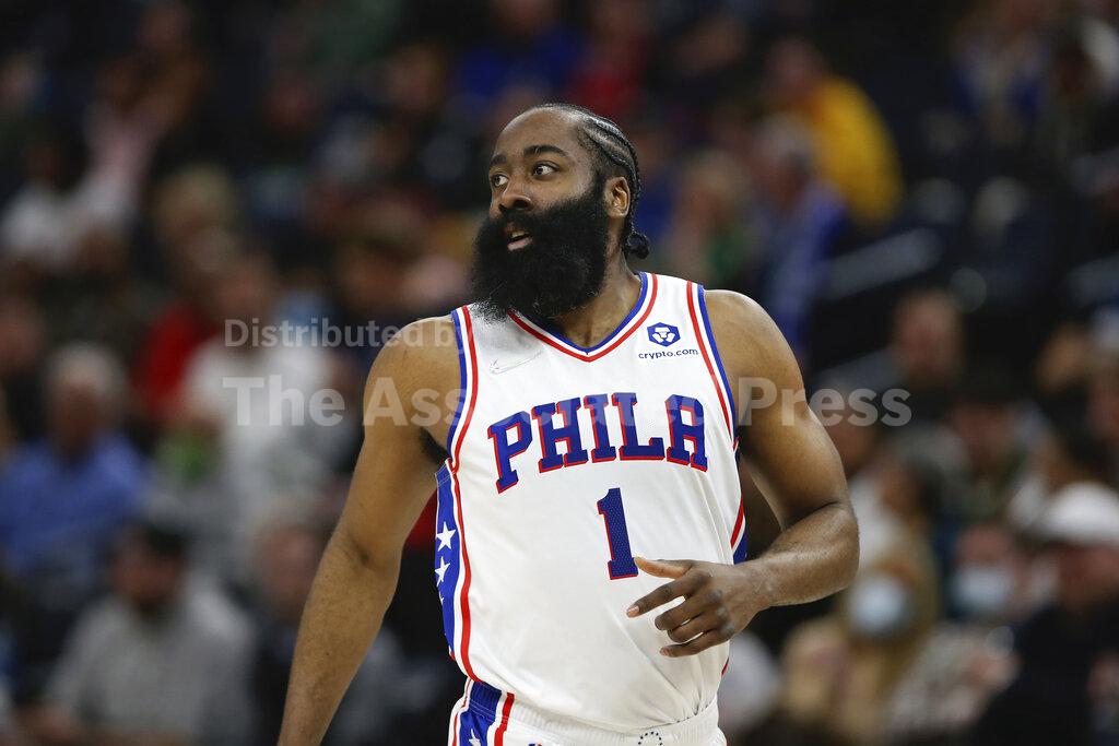Harden makes 76ers debut in blowout win over Timberwolves – Pottsville ...