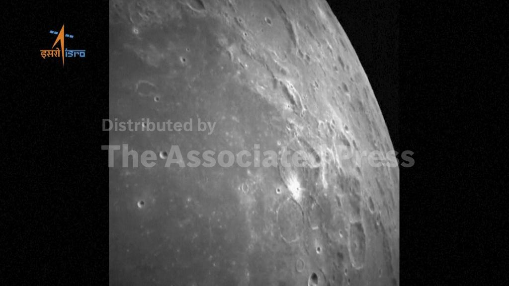 India lands a spacecraft near the moon's south pole, a first for the ...