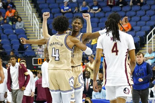 Franklin makes go-ahead free throw, Georgia Tech beats... - Vimarsana News