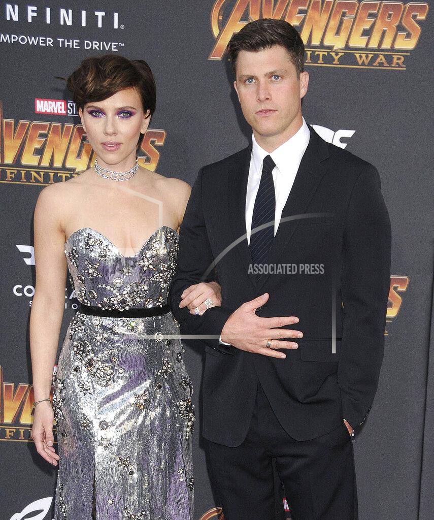 Scarlett Johansson and Colin Jost expecting first child together