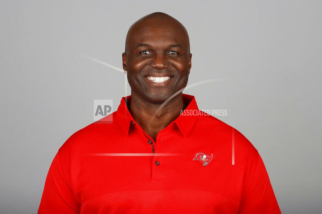 Uncredited FILE - This is a 2019 file photo showing Todd Bowles of the Tampa Bay Buccaneers NFL football team. All four defensive coordinators who will be trying to shut down high-powered offenses in the NFL playoffs this weekend have been head coaches before, providing valuable experience in the conference championships. (AP Photo/File)
