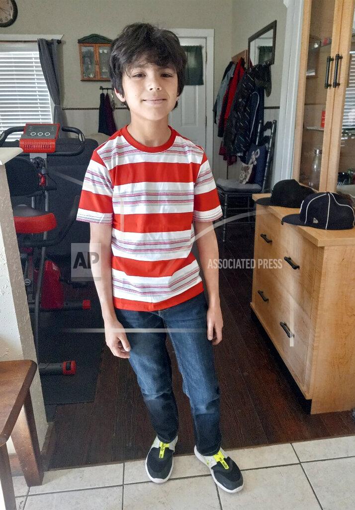 Manny Renfro This March 2022 photo provided by Manny Renfro shows his grandson, Uziyah Garcia, while on spring break in San Angelo, Texas. The 8-year-old was among those killed in Tuesday’s shooting at Robb Elementary School on May 24 in Uvalde, Texas. (Manny Renfro via AP)