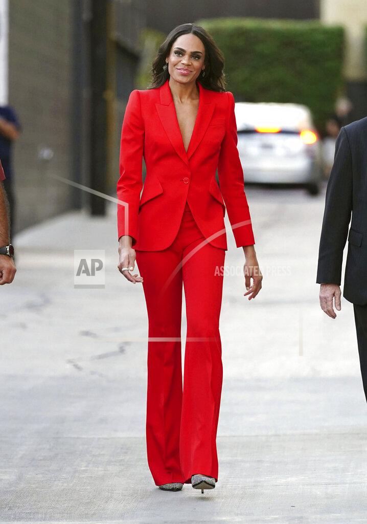 Bachelorette Michelle Young at "Jimmy Kimmel Live!" - 11/23/21