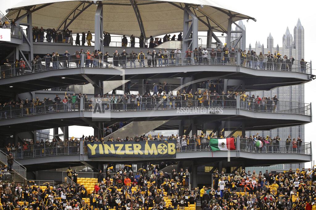 Gene J. Puskar Fans line the rotunda at Heinz Field at the start of an NFL football game between the Pittsburgh Steelers and the Cleveland Browns, Sunday, Dec. 1, 2019, in Pittsburgh. (AP Photo/Gene J. Puskar)