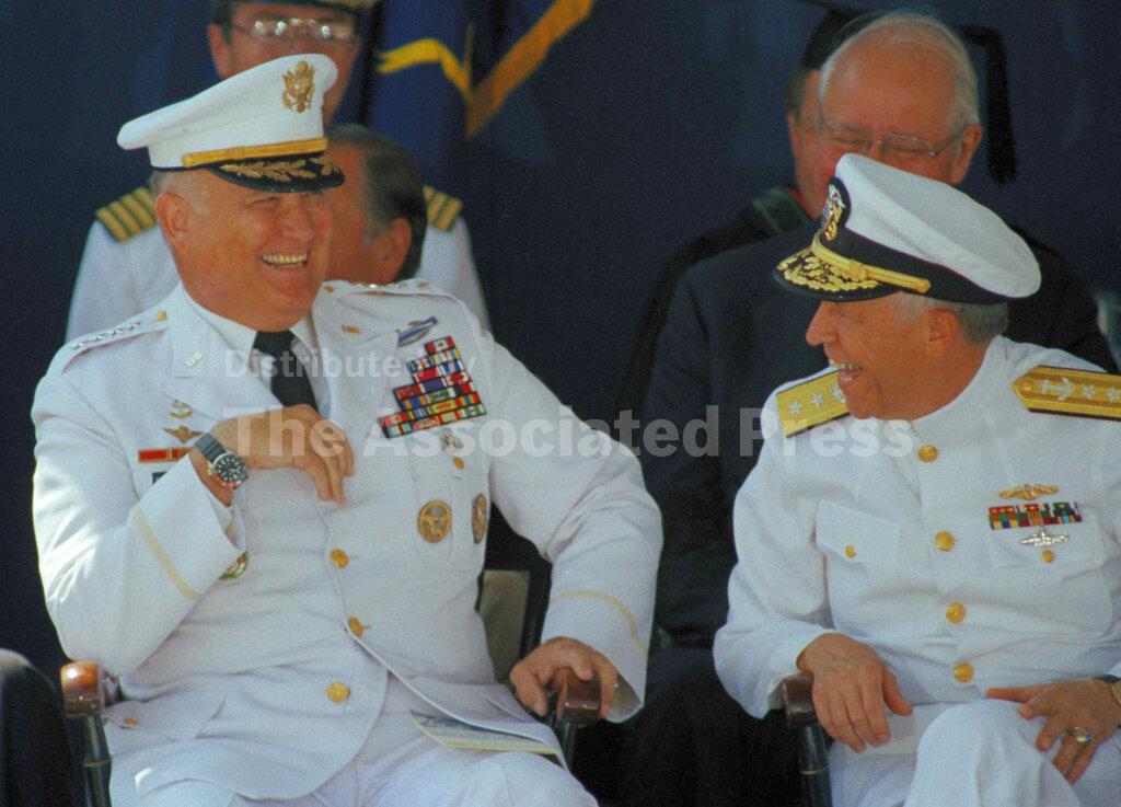 General H. Norman Schwarzkopf and Admiral Virgil L. Hill Jr Buy