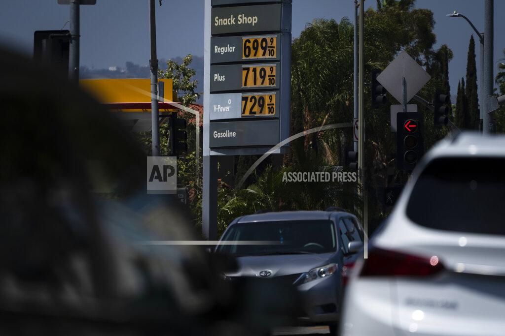 Jae C. Hong High gas prices are shown in Los Angeles, Tuesday, May 24, 2022. To drive, or not to drive? This Memorial Day weekend, with surging gas prices that are redefining pain at the pump, that is the question for many Americans as a new COVID-19 surge also spreads across the country. (AP Photo/Jae C. Hong)