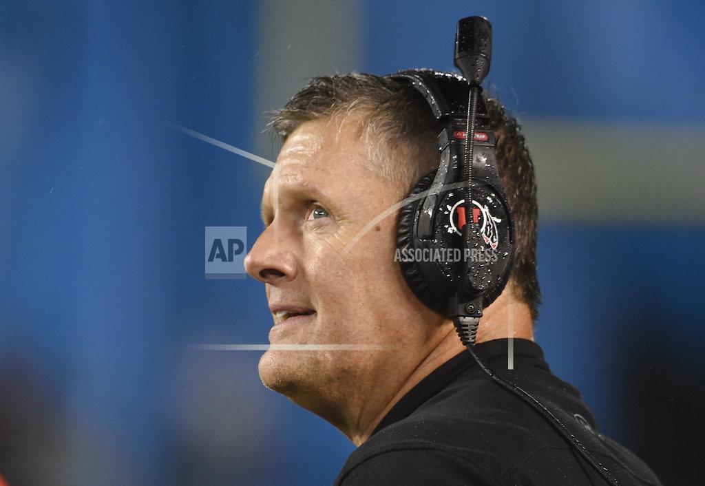 Denis Poroy Utah head coach Kyle Whittingham looks on from the sideline during the second half of the Holiday Bowl NCAA college football game against Northwestern, Monday, Dec. 31, 2018, in San Diego. (AP Photo/Denis Poroy)