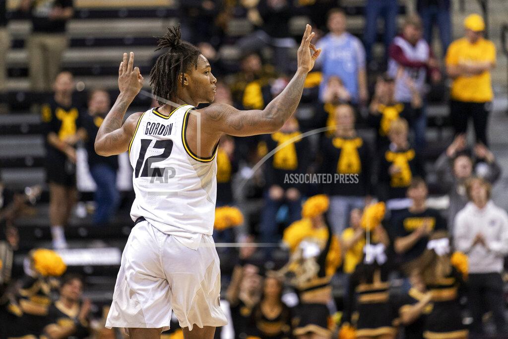 L.g. Patterson Missouri's DaJuan Gordon celebrates a three point shot during the second half of an NCAA college basketball game against Paul Quinn Monday, Nov. 29, 2021, in Columbia, Mo. Missouri won 91-59. (AP Photo/L.G. Patterson)