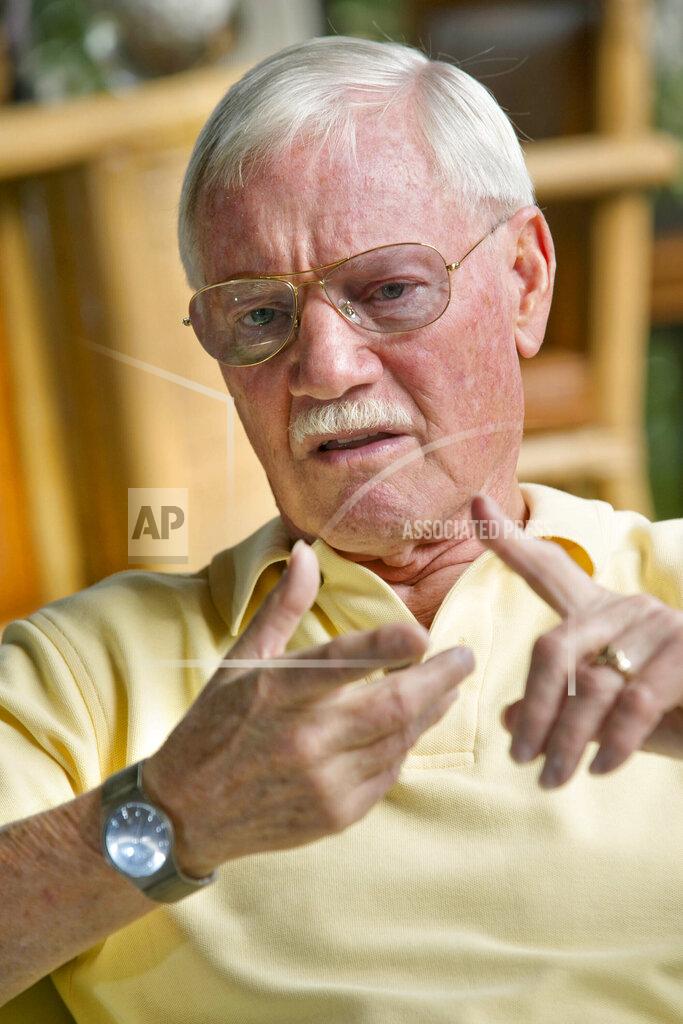 Devon Ravine In this undated photo, Ed Hubbard of Fort Walton Beach, Fla., as he talks about what it was like to be a prisoner of war at the infamous Hanoi Hilton prison during the Vietnam War. With a special invitation from Commissioner Roger Goodell, the 81-year-old Hubbard will be in Hard Rock Stadium on Sunday night to watch his Kansas City Chiefs play the San Francisco 49ers in its first Super Bowl appearance in 50 years. (Devon Ravine/Northwest Florida Daily News via AP)