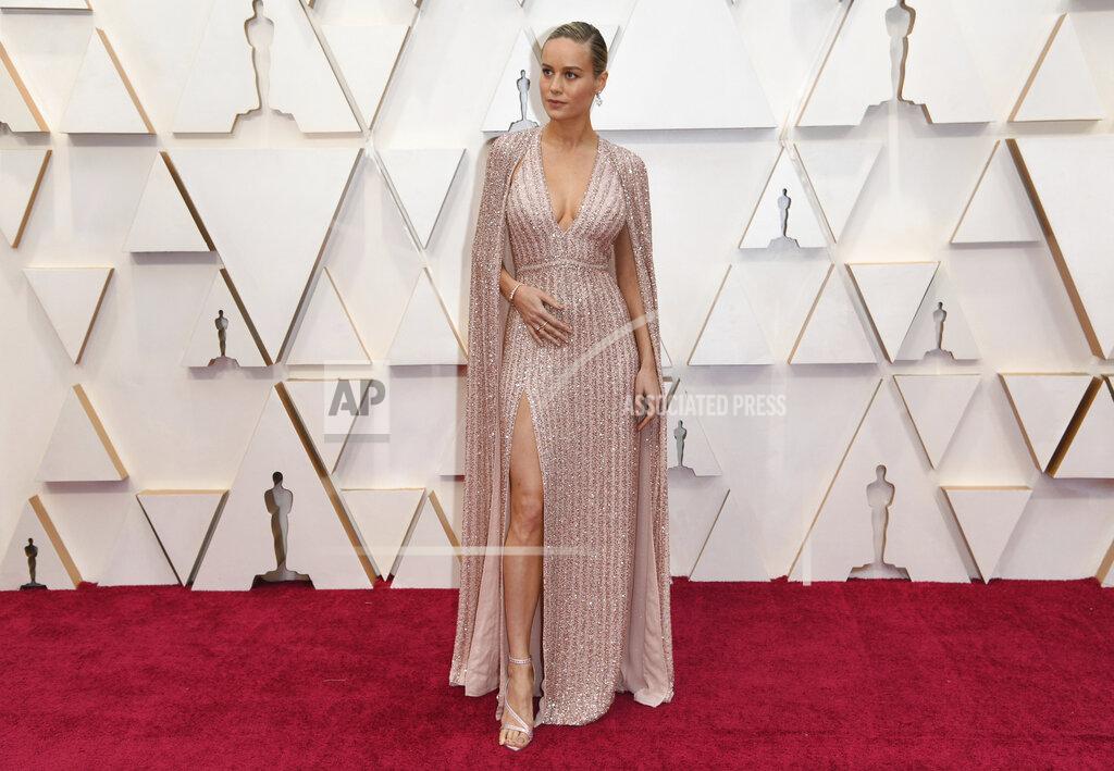 Richard Shotwell FILE - Brie Larson arrives at the Oscars on Feb. 9, 2020, in Los Angeles. Larson turns 32 on Oct.1. (Photo by Richard Shotwell/Invision/AP, File)