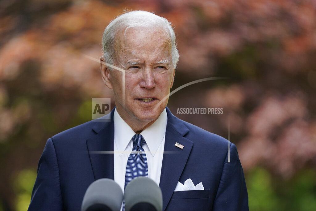 Evan Vucci U.S. President Joe Biden speaks during an event with Hyundai Motor Group Executive Chair Euisun Chung, at the Grand Hyatt Seoul, Sunday, May 22, 2022, in Seoul. (AP Photo/Evan Vucci)