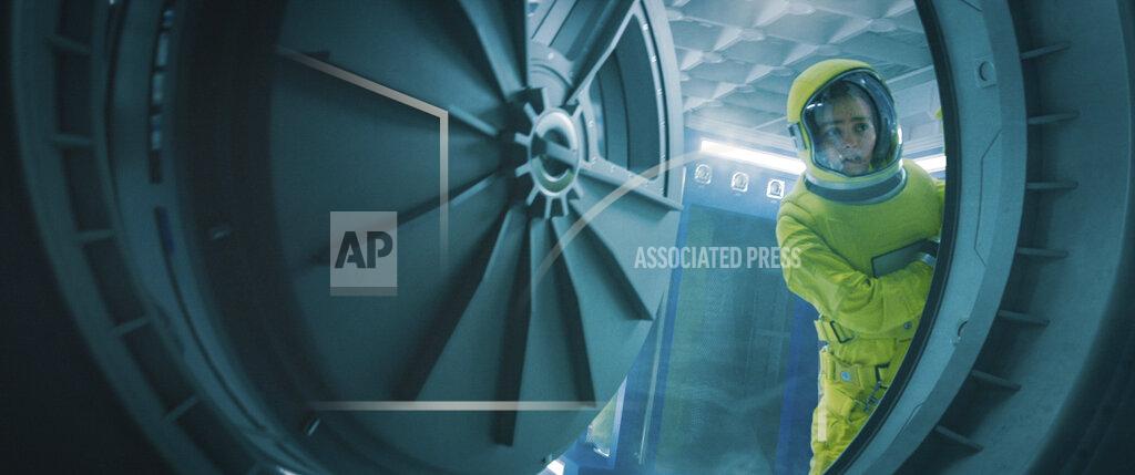 Uncredited This image released by Lionsgate shows Lily-Rose Depp in a scene from "Voyagers." (Lionsgate via AP)