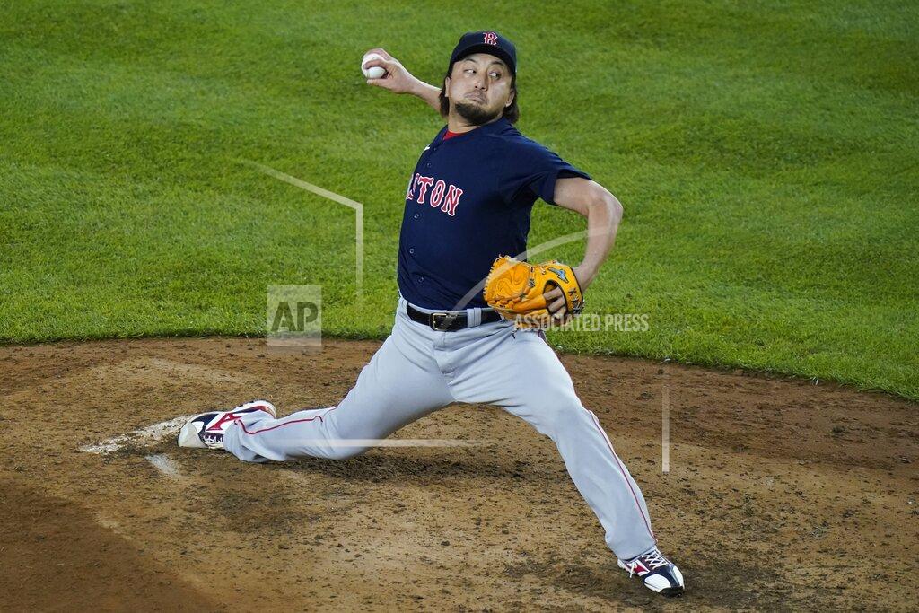Frank Franklin Ii Boston Red Sox's Hirokazu Sawamura, of Japan, delivers a pitch during the seventh inning of a baseball game against the New York Yankees, Friday, June 4, 2021, in New York. (AP Photo/Frank Franklin II)