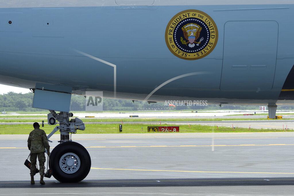 Biden Arrives On AirForce One To Deliver Speech On Voting Rights, In Philadelphia, PA