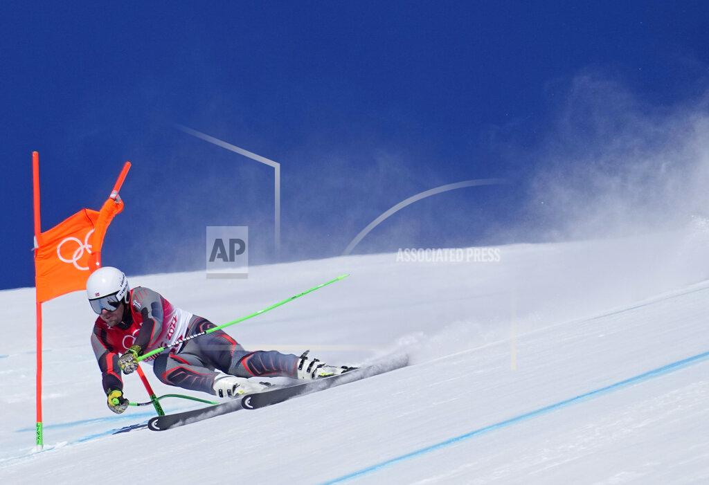 Robert F. Bukaty Kjetil Jansrud, of Norway makes a turn during a men's downhill training run at the 2022 Winter Olympics, Thursday, Feb. 3, 2022, in the Yanqing district of Beijing. (AP Photo/Robert F. Bukaty)