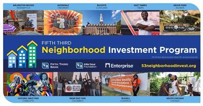 Fifth Third Bank, National Association, and Enterprise Community Partners are announcing the launch of a $180 million neighborhood program to accelerate revitalization in nine key majority-Black communities across seven states that have experienced disinvestment. (Photo: Business Wire)