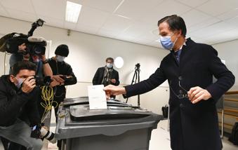 Prime Minister Mark Rutte seen as winning most seats in Dutch vote Prime Minister Mark Rutte seen as winning most seats in Dutch vote