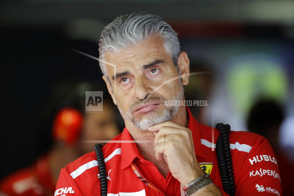 Luca Bruno FILE - In this Sept. 1, 2018 file photo, Ferrari's team Chief Maurizio Arrivabene waits for the start of the third free practice at the Monza racetrack, in Monza, Italy. Ferrari has replaced Maurizio Arrivabene with Mattia Binotto as team principal following another failed Formula One title chase. Binotto had been working as Ferrari's chief technical officer, having been with the team for nearly 25 years. Ferrari says in a statement, “After four years of untiring commitment and dedication, Maurizio Arrivabene is leaving the team. The decision was taken together with the company’s top management after lengthy discussions related to Maurizio’s long term personal interests as well as those of the team itself.” (AP Photo/Luca Bruno, File)