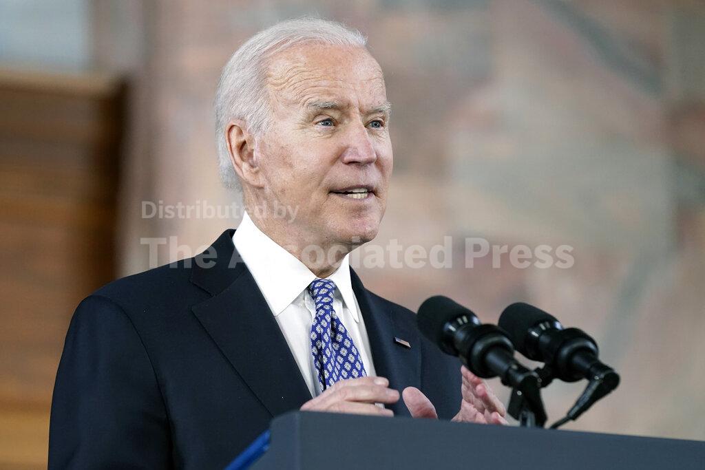 Biden, Harris condemn racism during visit to Atlanta