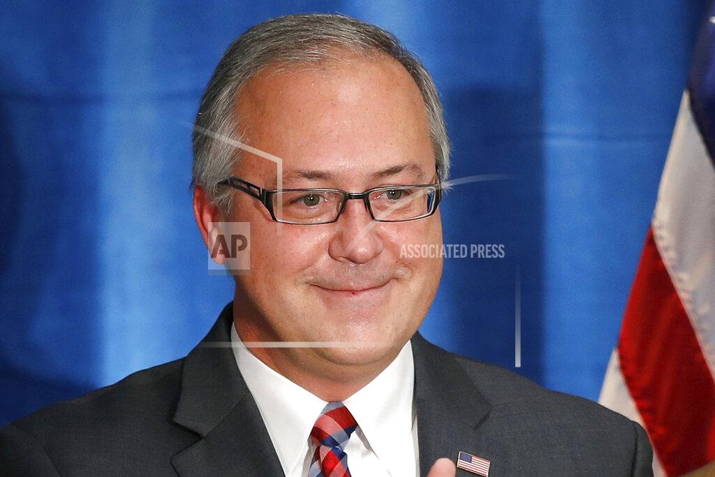 Charlie Neibergall FILE - In this Oct. 19, 2018 file photo, Iowa Republican U.S. Rep. David Young is seen during a rally in Des Moines, Iowa. Young is a GOP candidate for congress. (AP Photo/Charlie Neibergall, File)