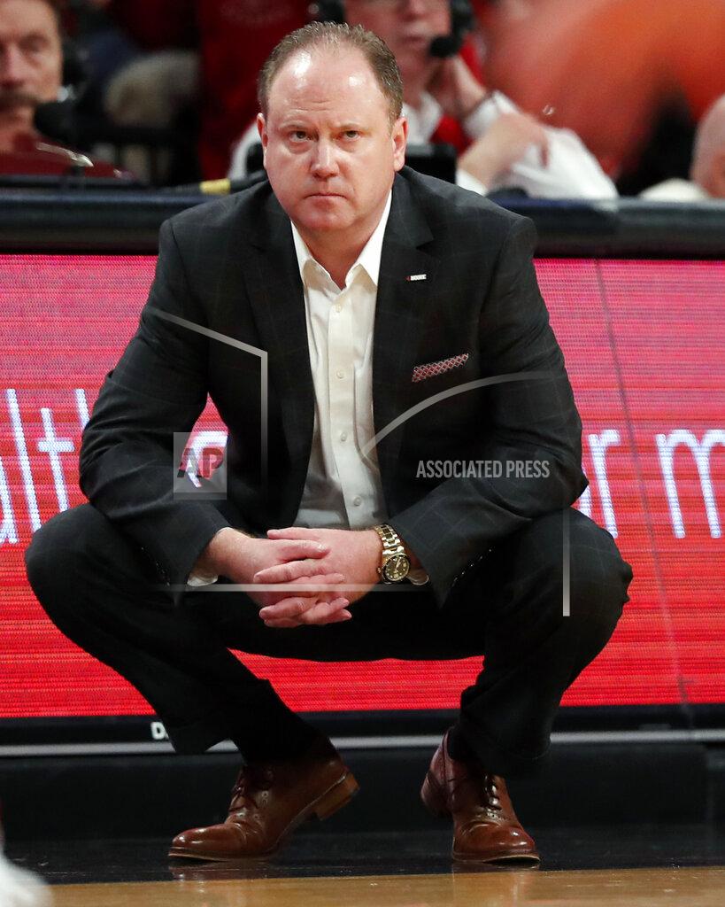 Kathy Willens Wisconsin head coach Greg Gard watches from the sideline during the second half of an NCAA college basketball game against Richmond in the Legends Classic, Monday, Nov. 25, 2019, in New York. Richmond defeated Wisconsin 62-52. (AP Photo/Kathy Willens)