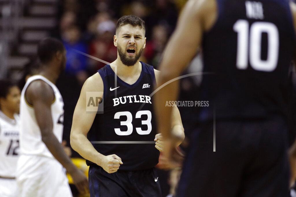 Strong start pushes Butler past Missouri 63-52