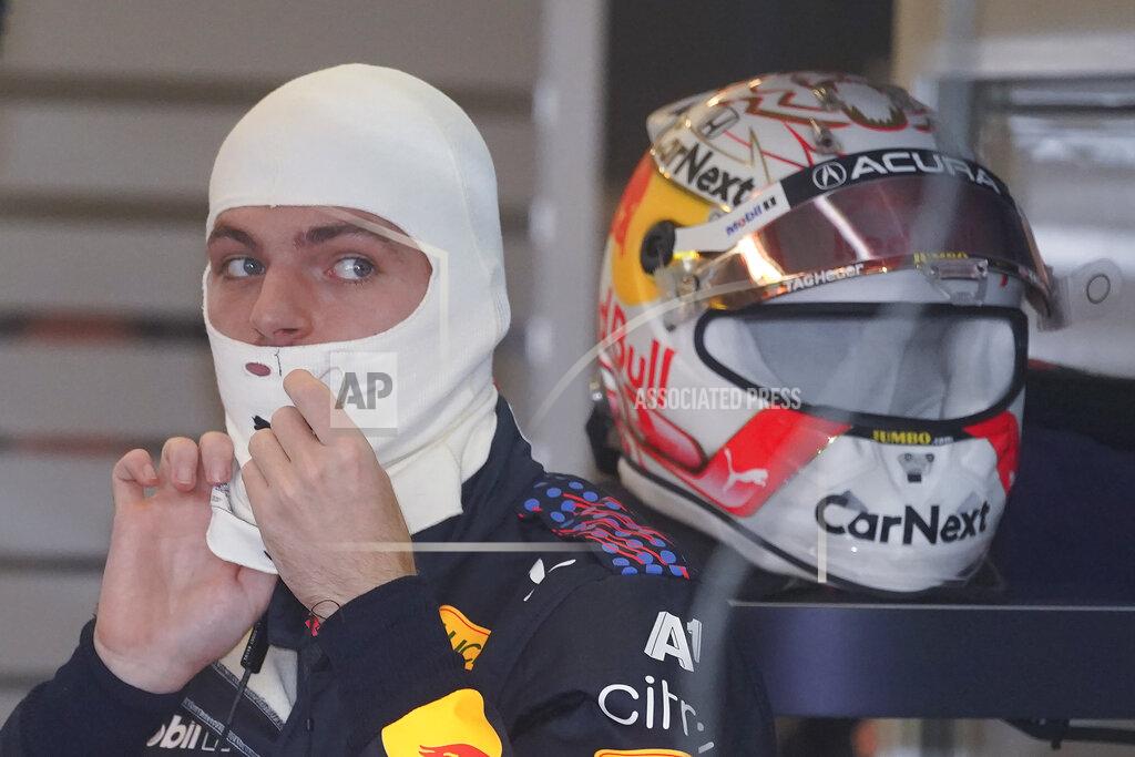 Darron Cummings Red Bull driver Max Verstappen, of the Netherlands, prepares for a practice session for the F1 US Grand Prix auto race at the Circuit of the Americas, Friday, Oct. 22, 2021, in Austin, Texas. (AP Photo/Darron Cummings)