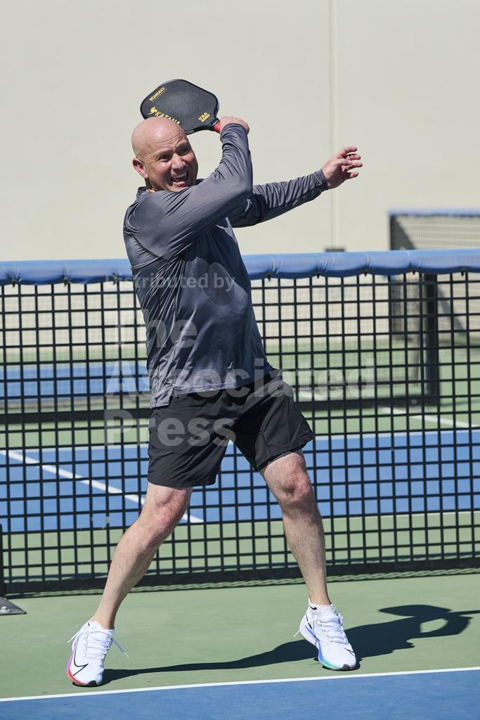 Hall of Fame tennis player Andre Agassi uncovers new passion with