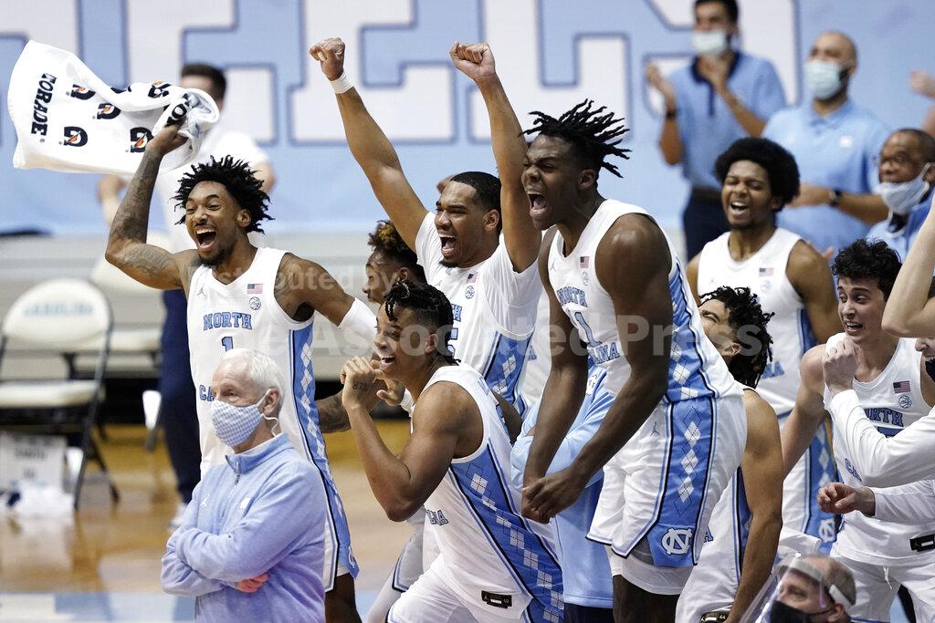 Bacot, Love, Walton Score 18 Each, UNC Beats Duke 91-73 Bacot, Love, Walton Score 18 Each, UNC Beats Duke 91-73