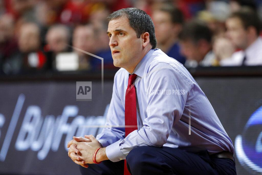 Charlie Neibergall Iowa State head coach Steve Prohm watches from the bench during the first half of an NCAA college basketball game against Oklahoma, Monday, Feb. 25, 2019, in Ames, Iowa. (AP Photo/Charlie Neibergall)