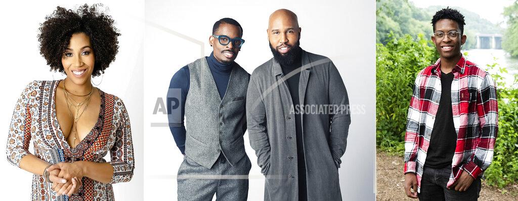 Uncredited This combination of photos shows country singer Rissi Palmer, from left, Chuck Harmony, left, and Claude Kelly of Louis York and country rapper Breland. Black artists say the country music industry still needs to do the hard work of addressing the systematic racial barriers that have been entrenched in country music for decades. The genre has historically been marketed to white audiences and reinforced white male artist stereotypes. (Chris Charles via AP, left, Jeremy Ryan via AP, center and Paul R. Giunta/Invision/AP)