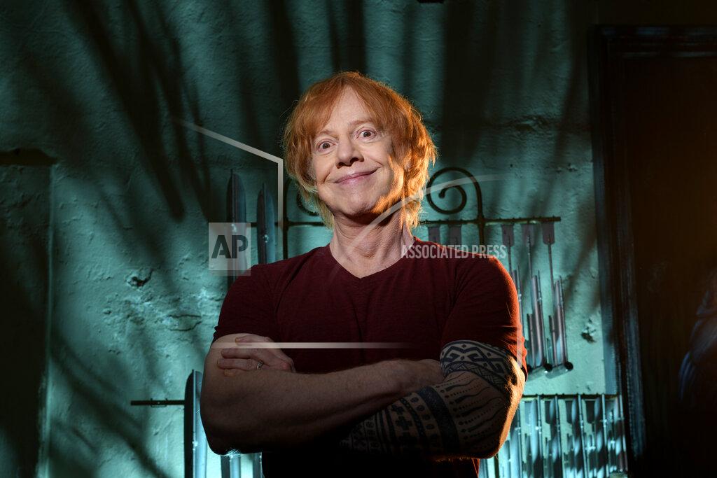 Mark J. Terrill Musician Danny Elfman poses in his studio on May 26, 2021, in Los Angeles to promote his 18-track double album “Big Mess.” (AP Photo/Mark J. Terrill)