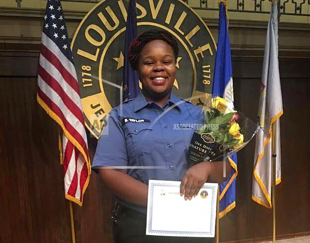 Uncredited This undated photo provided by Taylor family attorney Sam Aguiar shows Breonna Taylor in Louisville, Ky. The U.S. Justice Department has charged four Louisville police officers involved in the deadly Breonna Taylor raid with civil rights violations. Federal charges against former officers Joshua Jaynes, Brett Hankison and Kelly Goodlett, along with Louisville police Sgt. Kyle Meany were announced by U.S. Attorney General Merrick Garland on Thursday, Aug. 4, 2022. (Photo provided by Taylor family attorney Sam Aguiar via AP)