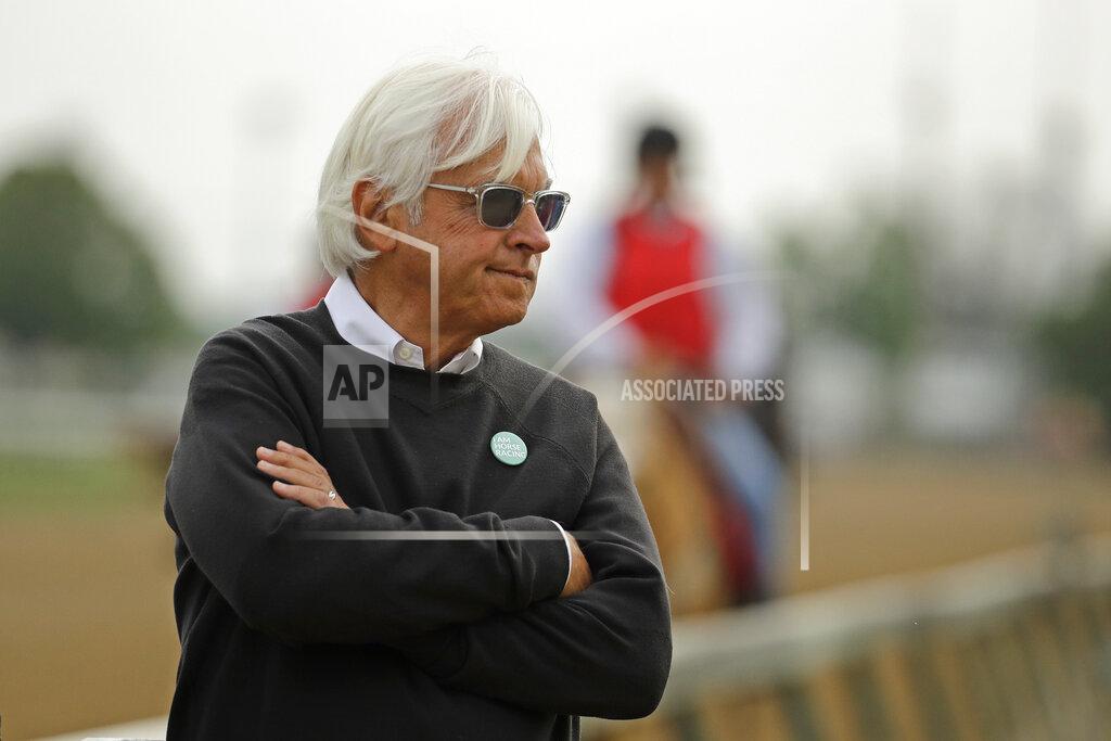 Charlie Riedel FILE - In this May 1, 2019, file photo, trainer Bob Baffert watches his Kentucky Derby entrant Game Winner during a workout at Churchill Downs in Louisville, Ky. Two-time Triple Crown-winning trainer Bob Baffert, who has had multiple horses test positive in post-race drug testing, is taking steps to “do better,” including hiring outside oversight. Baffert said in a statement Wednesday, Nov. 4, 2020, that he is “very aware” of the incidents involving his horses and the impact that it's had on his family, the sport and himself. (AP Photo/Charlie Riedel)