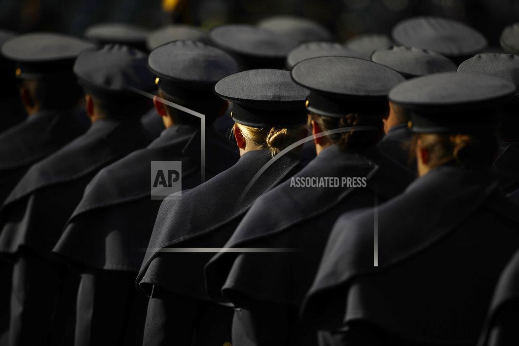 Matt Rourke Army cadets march onto the field ahead of an NCAA college football against Navy, Saturday, Dec. 8, 2018, in Philadelphia. (AP Photo/Matt Rourke)