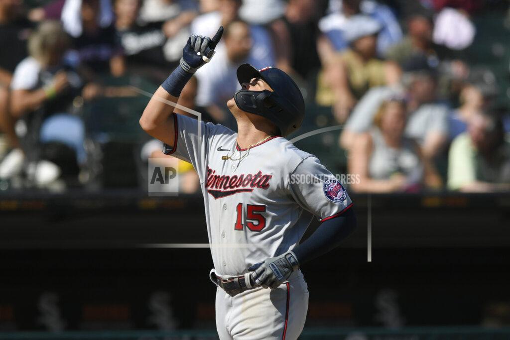 Paul Beaty Minnesota Twins' Gio Urshela celebrates at home plate after hitting a two-run home run against the Chicago White Sox during the eighth inning of a baseball game Wednesday, July 6, 2022, in Chicago. Chicago won 9-8 in 10 innings. (AP Photo/Paul Beaty)