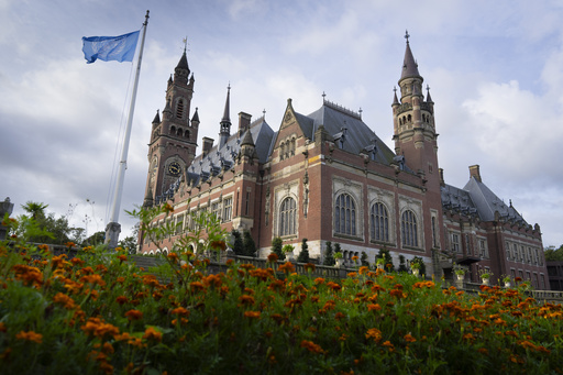 FILE - View of the Peace Palace which houses World Court in The Hague, Netherlands, on Sept. 19, 2023. South Africa has launched a case at the United Nations&rsquo; top court accusing Israel of genocide against Palestinians in Gaza and asking the court to order Israel to halt its attacks. South Africa&rsquo;s submission filed Friday, Dec. 29, 2023, at the International Court of Justice alleges that &ldquo;acts and omissions by Israel ... are genocidal in character&rdquo;.. (AP Photo/Peter Dejong)