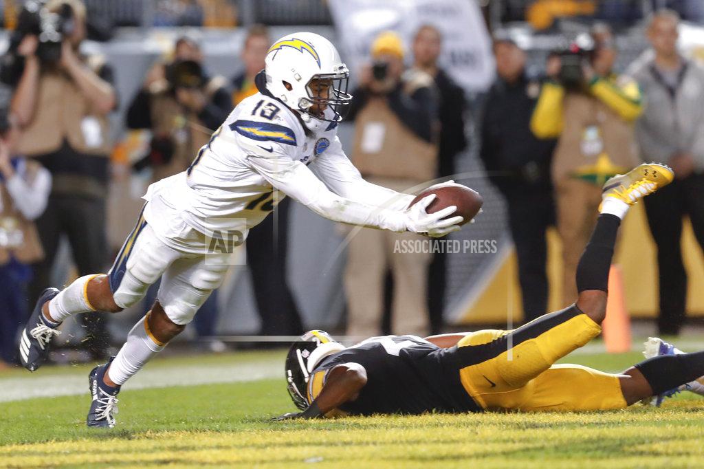 APTOPIX Chargers Steelers Football