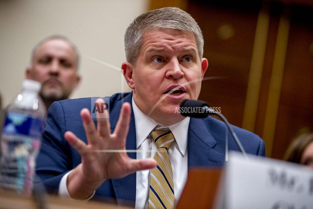 Andrew Harnik FILE - In this Sept. 25, 2019, file photo Giffords Law Center Senior Policy Advisor David Chipman speaks at a House Judiciary Committee hearing on assault weapons on Capitol Hill in Washington. (The Biden administration is expected to nominate Chipman, a former federal agent and adviser at the gun control group Giffords, to be director of the Bureau of Alcohol, Tobacco, Firearms and Explosives. AP Photo/Andrew Harnik, File)