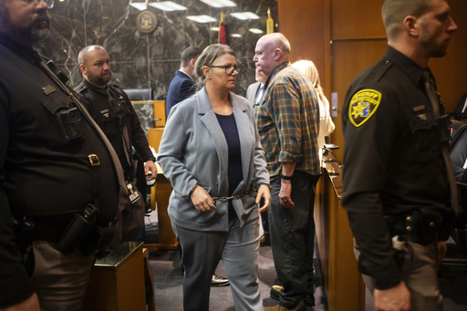Defendant Jennifer Crumbley exits the courtroom during her jury trial at the Oakland County Courthouse, Wednesday, Jan. 31, 2024, in Pontiac, Mich. Crumbley, 45, is charged with involuntary manslaughter. Prosecutors say she and her husband were grossly negligent and could have prevented the four deaths if they had tended to their son&rsquo;s mental health. They&rsquo;re also accused of making a gun accessible at home. (Katy Kildee/Detroit News via AP, Pool)