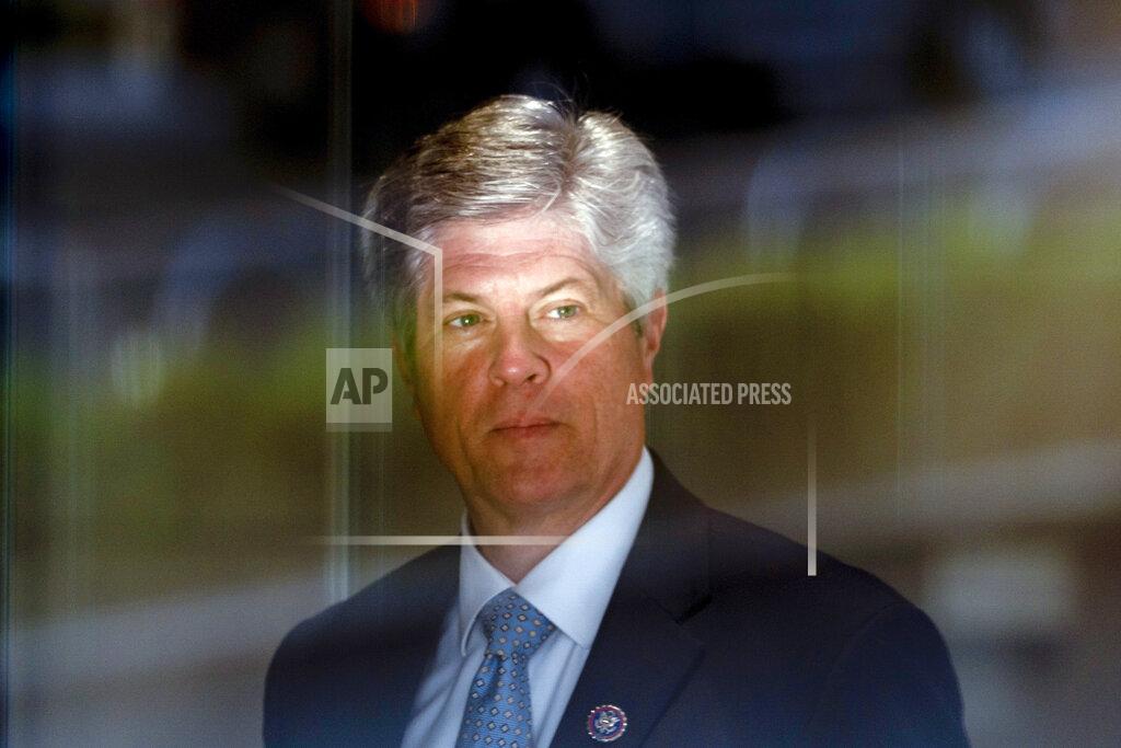 Jae C. Hong FILE - U.S. Rep. Jeff Fortenberry, R-Neb., arrives at the federal courthouse for his trial in Los Angeles, Wednesday, March 16, 2022. Fortenberry was convicted Thursday, March 24, 2022, of charges that he lied to federal authorities about an illegal $30,000 contribution to his campaign from a foreign billionaire at a 2016 Los Angeles fundraiser. Nebraska Republicans will pick a nominee for governor on Tuesday, May 10, to replace Ricketts. (AP Photo/Jae C. Hong, File)